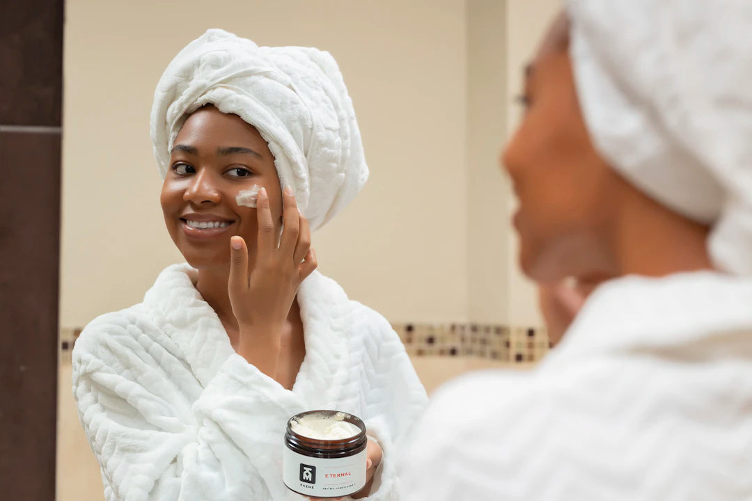 Woman representing skincare needs through different life stages
