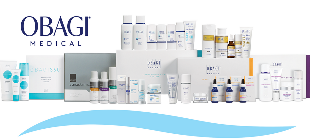 Obagi Medical professional skincare product lineup